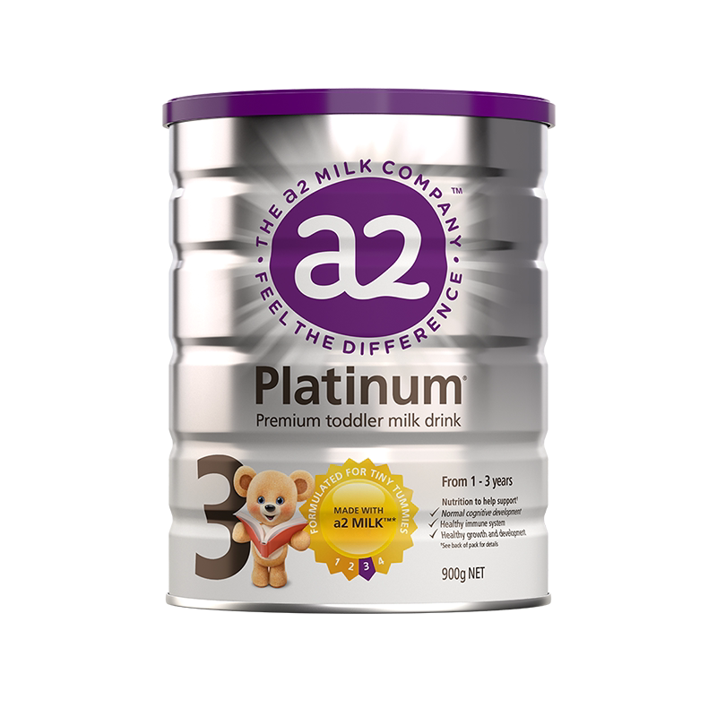 澳洲a2 3段白金版宝宝配方有牛奶粉 saintcos海外婴幼儿牛奶粉