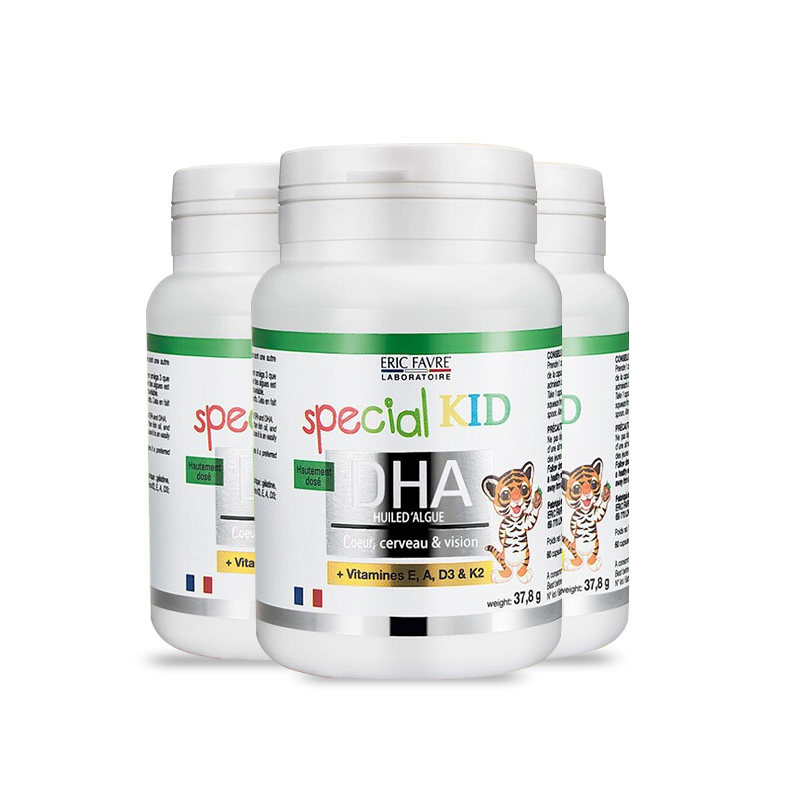 艾瑞可婴儿dha 3瓶装 ERICFAVRE中优联海外专卖DHA/核桃油