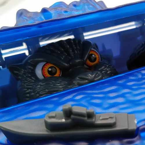 儿童电动恐龙存钱罐霸王龙偷钱哥斯拉怪兽头骨灯光音乐储蓄罐礼物 - 图1