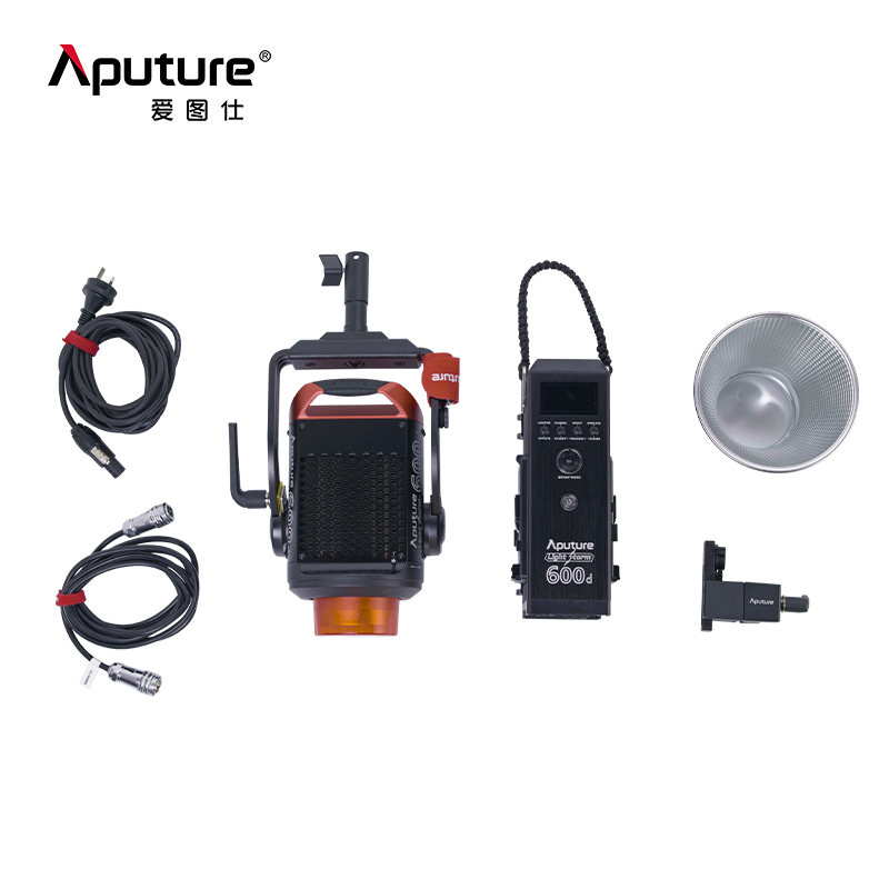 Aputure/爱图仕 LS 600d 标准版600w专业高端平面影视直播柔光灯户外便捷摄影拍照短视频LED补光外拍灯 - 图0