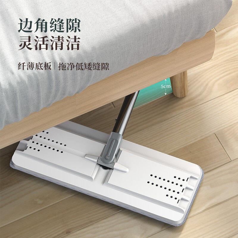 五月花 大号刮刮桶免手洗平板拖把 干湿两用拖布懒人单拖把,淘宝优惠券,粉丝福利购,淘宝优惠卷