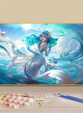海诺朵莉亚情侣周边diy数字油画