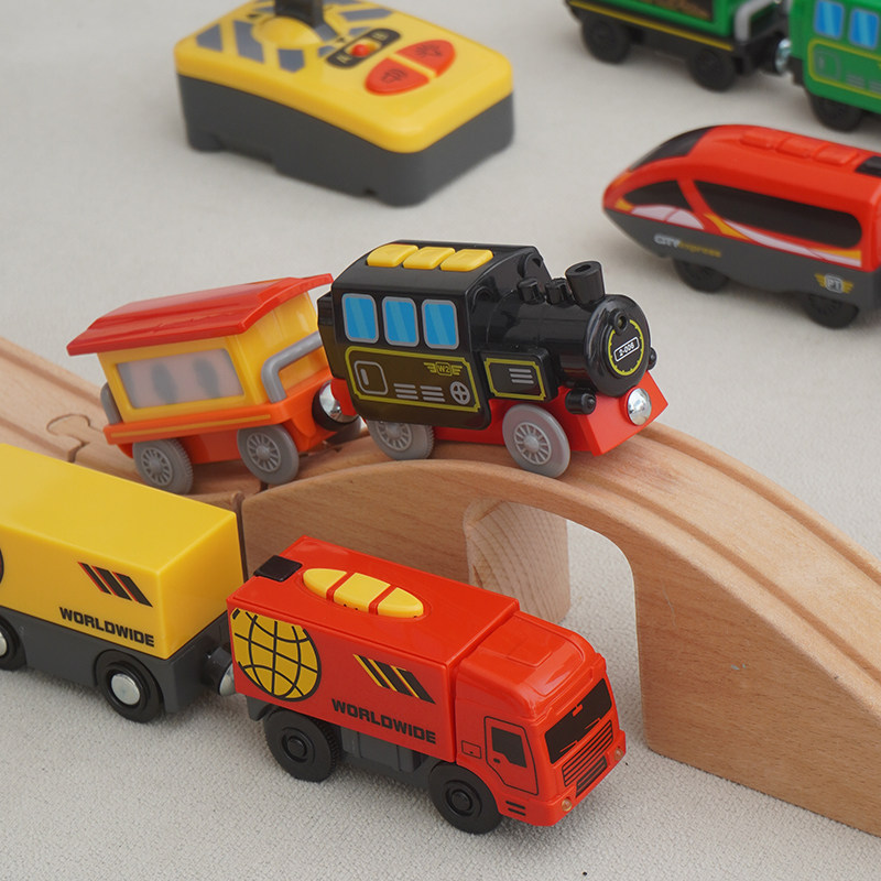 儿童电动遥控轨道玩具套装小火车卡车多功能益智趣味玩具,淘宝优惠券,粉丝福利购,淘宝优惠卷