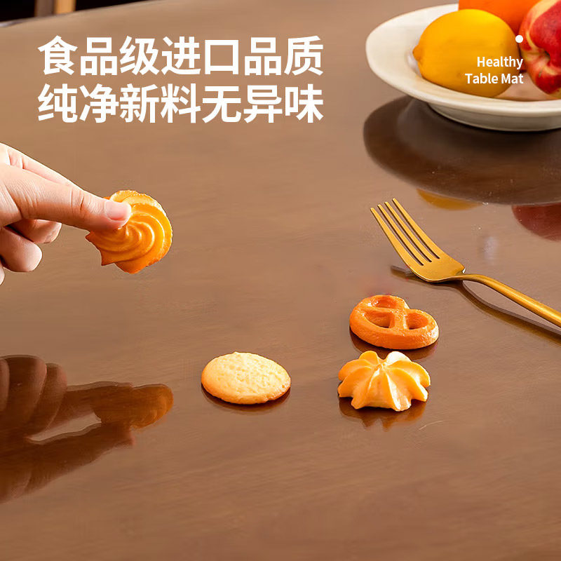 透明桌布桌面保护垫PVC软玻璃免洗防水防油防烫防渗餐桌垫茶几垫,淘宝优惠券,粉丝福利购,淘宝优惠卷