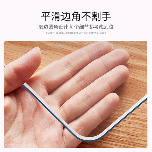 软玻璃pvc圆桌布桌面保护垫家用台布防水防油防烫透明圆形餐桌垫 - 图1