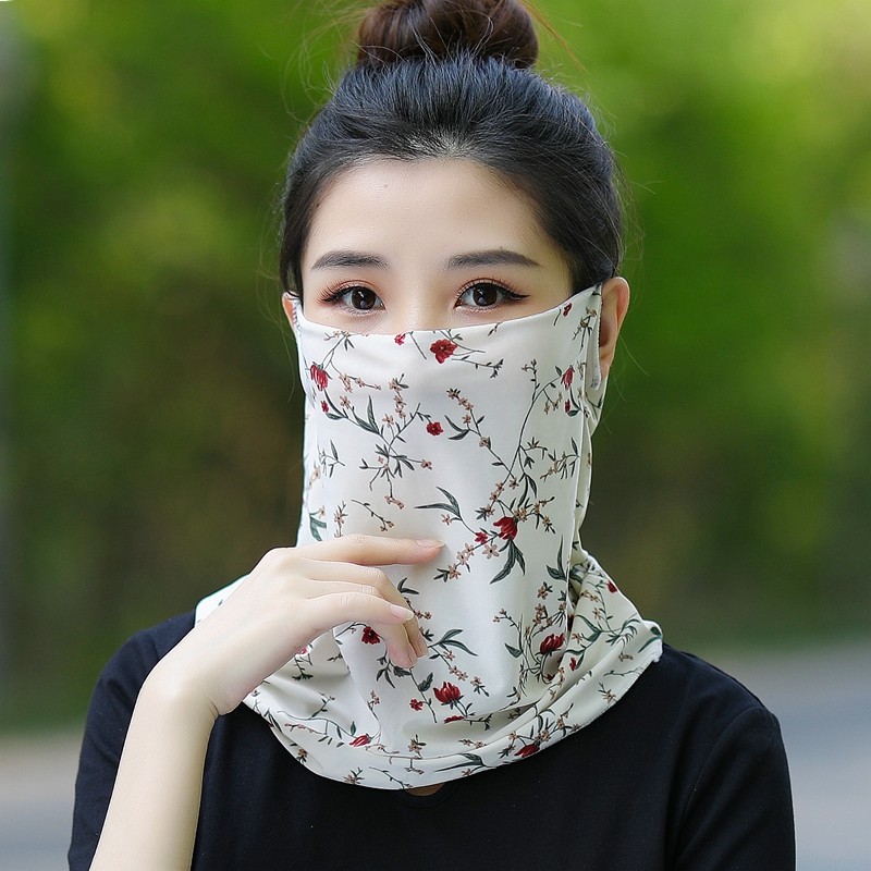 冰丝遮全脸面纱围脖脸罩女面部防晒面巾夏季护颈面罩开车防紫外线,淘宝优惠券,粉丝福利购,淘宝优惠卷