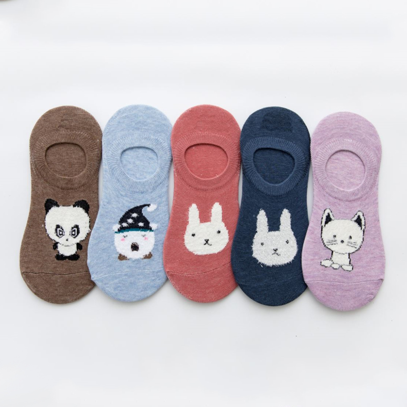 浅口韩版不掉跟脚底潮隐形情侣袜 萍琦短袜/打底袜/丝袜/美腿袜