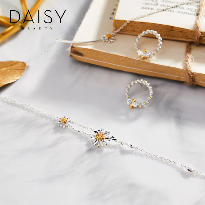 英国daisy beauty小雏菊手链女18k DAISYBEAUTY海外手链
