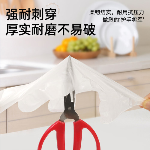 一次性PVC手套美容院专用做身体精油推拿推背足疗按摩纹绣女薄款 - 图0