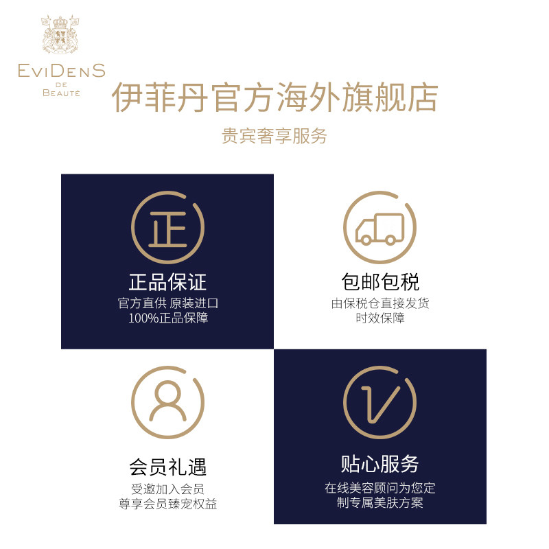 evidens伊菲丹隔离养肤抗老防晒霜 EviDenSdeBeaute海外防晒霜