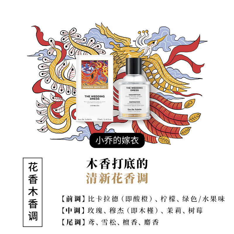 摩登巴赫皇家国色天香男女士香水 modernbathart香水