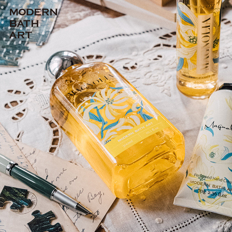 摩登巴赫女持久留香体mba沐浴露 modernbathart沐浴露