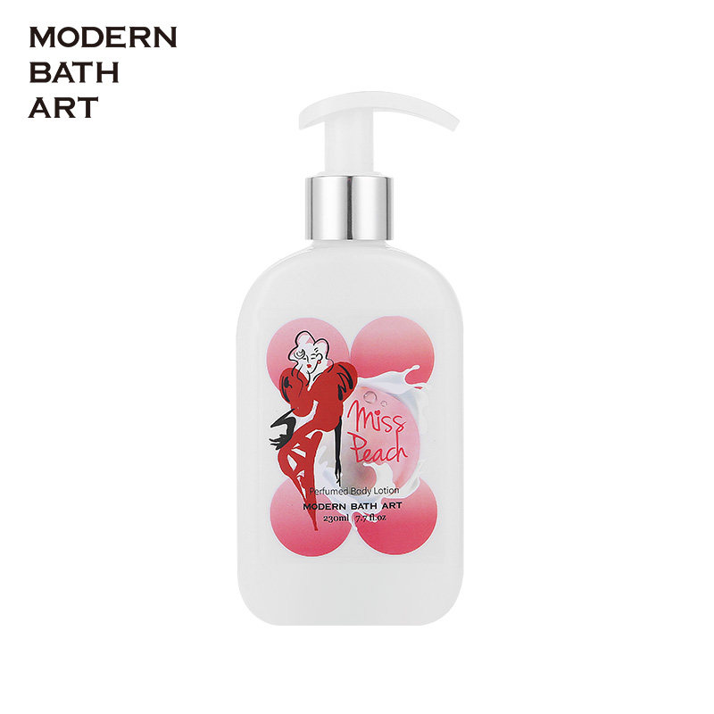 摩登巴赫桃味女孩香氛水蜜桃身体乳 modernbathart身体乳液
