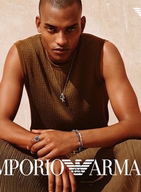 阿玛尼FASHION男士轻奢项链