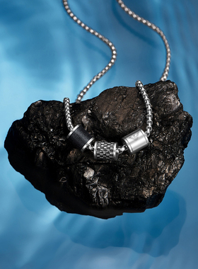 易烊千玺同款阿玛尼男小蛮腰项链