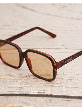 天然水晶石太阳镜豆花大框平光镜