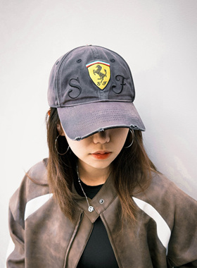 JLProduced x Oarism「法拉力」赛车俱乐部鸭舌帽创意个性遮阳帽