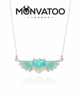 MONVATOO龙项链送女友生日礼物