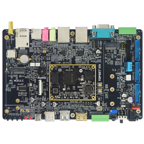 迅为RK3576开发板国产瑞芯微Linux八核ARM核心板6Tops算力AI工业 - 图3