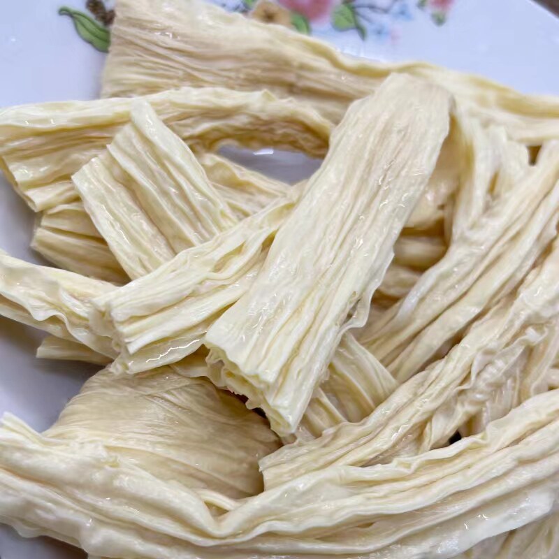 广西桂平手工小条腐竹1斤散装支竹凉拌火锅焖肉实心腐竹条干货_虎窝淘