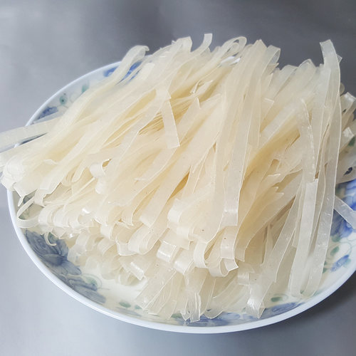 广西桂平特产罗秀宽米粉河粉500g老友粉干粉刀切粉炒粉中宽干河粉 - 图1