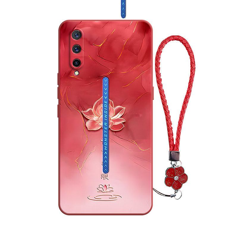 莲花皆顺适用vivoiqoopro手机壳爱酷IQOOPro新款5G版iqpro硅胶vivo保护套iqoo全包pro防摔iqoopor女iq00男潮 - 图3