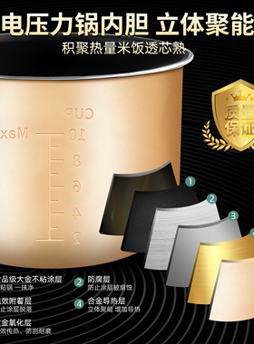 适用美的电压力锅6升锅胆WQC60A5