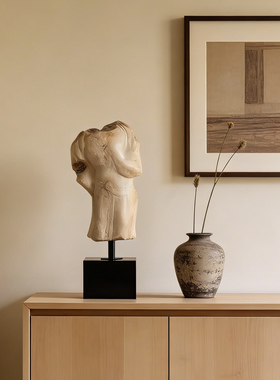 法式中古风复古做旧雕塑艺术摆件