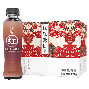 红豆薏米茶300ml*12瓶一箱