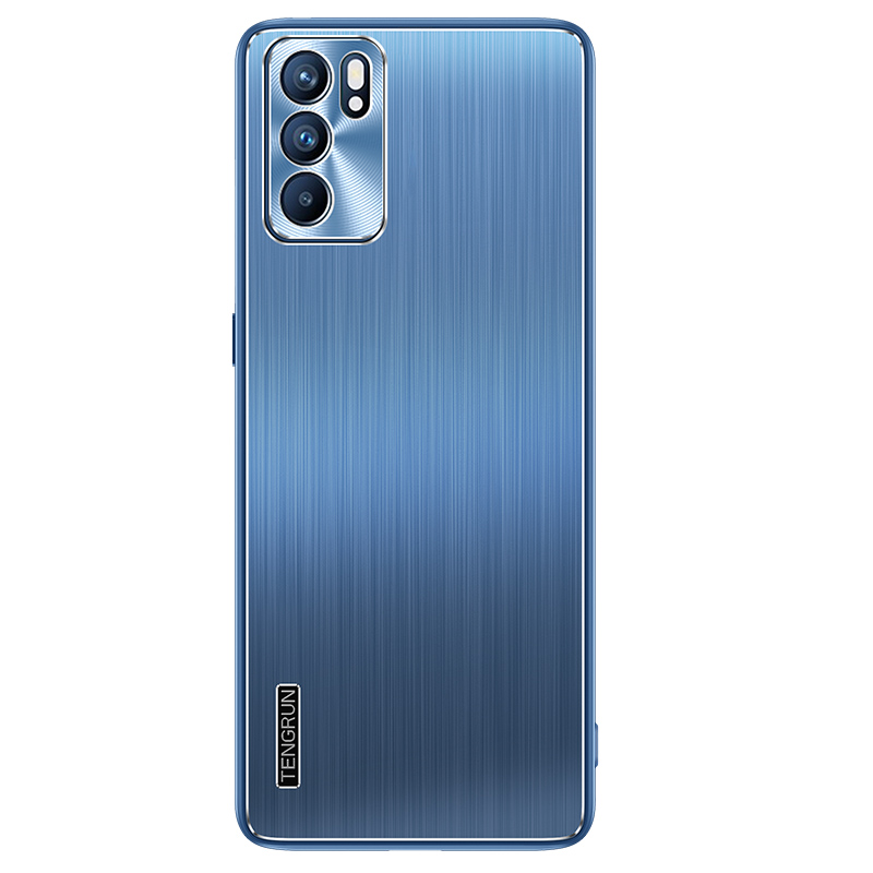 OPPOReno6手机壳reno6pro镜头全包peqm00金属背板保护套peqmoo防摔软边oppreno6por超薄磨砂opopren6个性潮男 - 图3