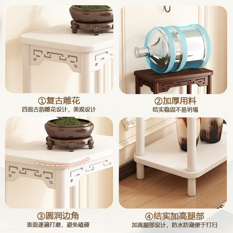 落地花架客厅阳台花盆架家用室内实木花台花几窗台多肉盆栽置物架,淘宝优惠券,粉丝福利购,淘宝优惠卷