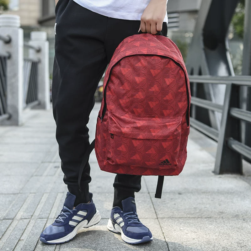 Рюкзак Adidas, красная сумка через плечо, спортивная сумка для отдыха, школьная сумка, походная дорожная сумка