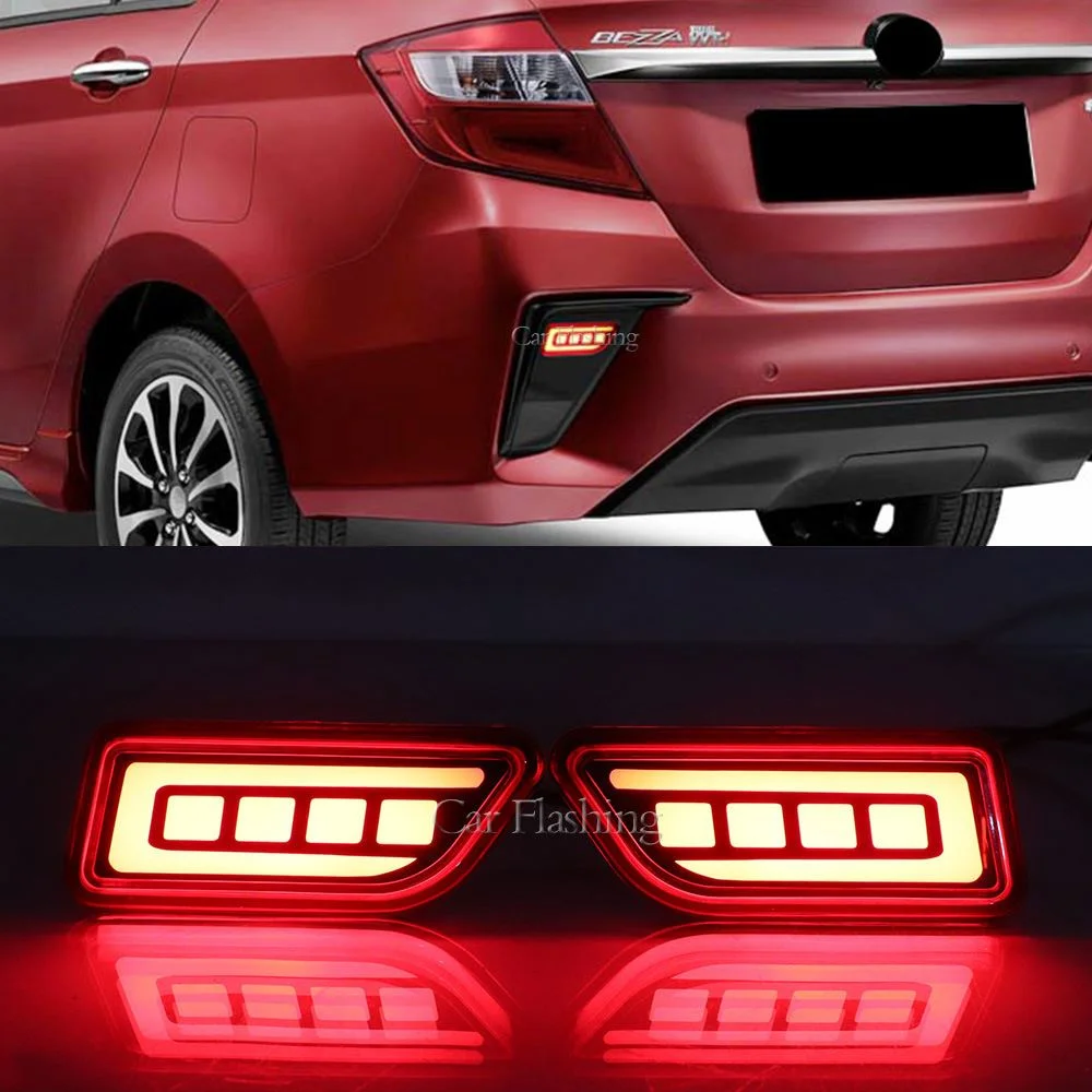 适用于丰田bezza ativa alra后杠灯流水转向灯LED刹车灯 - 图3