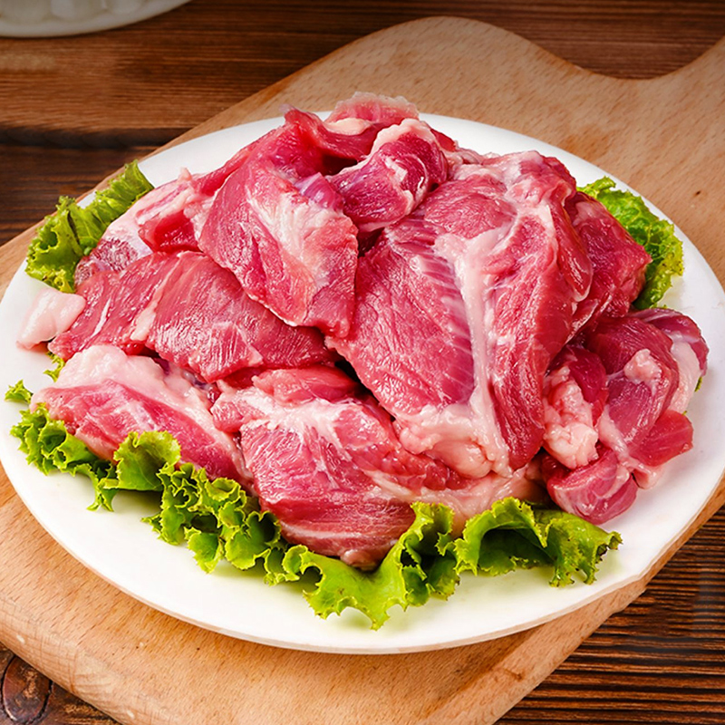 新鲜羊上脑肉2000g生羊肉羔羊里脊肉片涮肉火锅烧烤食材礼盒