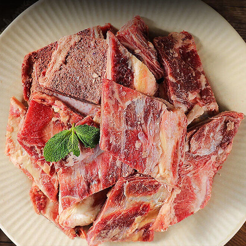 炖汤牛排骨牛肉整切牛肋排牛仔骨黄牛带肉生鲜牛肉火锅食材