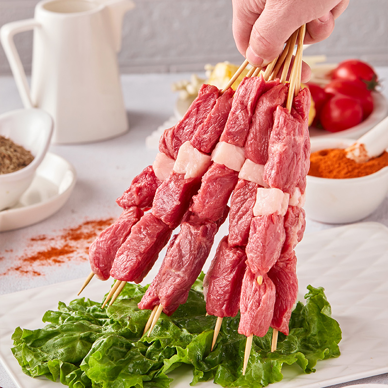 烧烤牛肉串100串1300g-图2