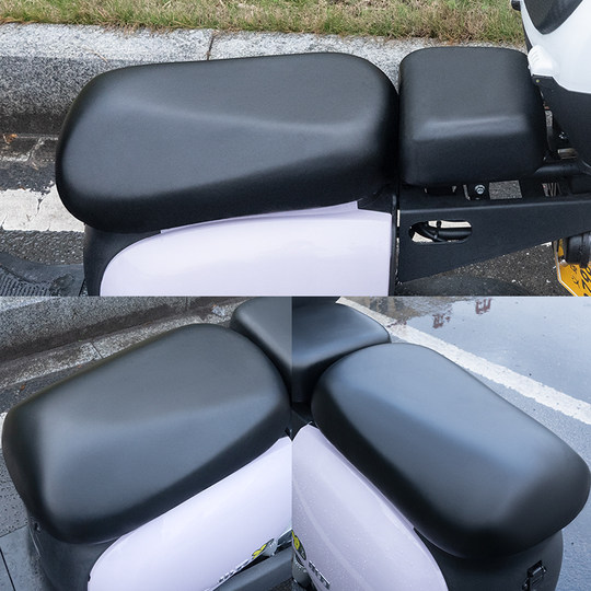 新国标电动车座套四季通用防晒防水后座坐垫雅迪爱玛电瓶车坐垫套