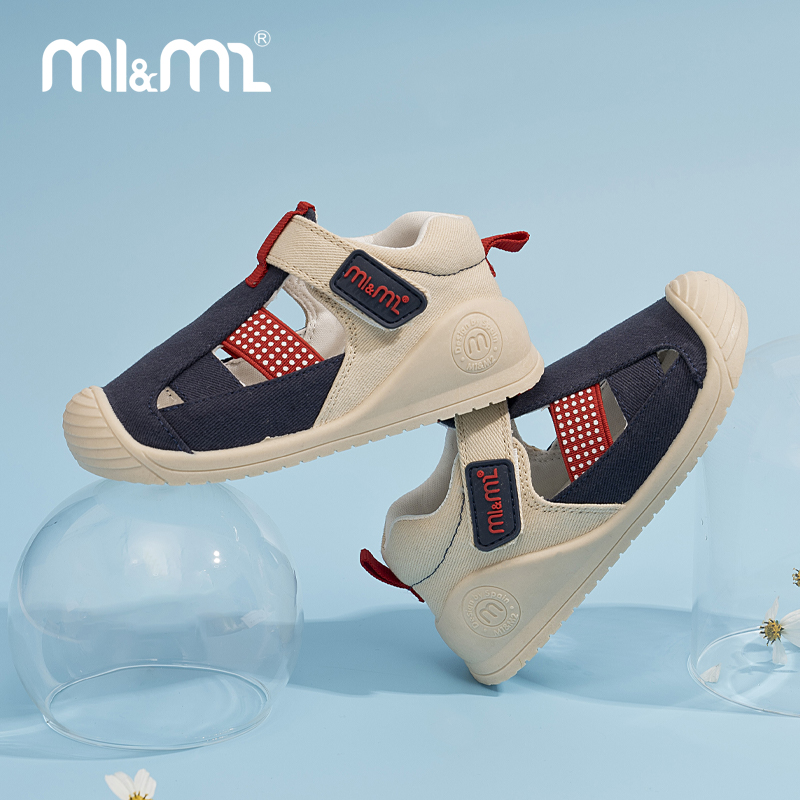 M1M2西班牙童鞋宝宝学步鞋春夏镂空儿童帆布鞋中小童机能凉鞋防滑 - 图3