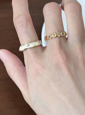 9.9福利款鸢尾蝴蝶戒指合集