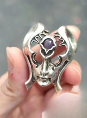 新款牙狼garo神牙魔导轮戒指阿鲁瓦设定版Ver造型为复刻开口设计