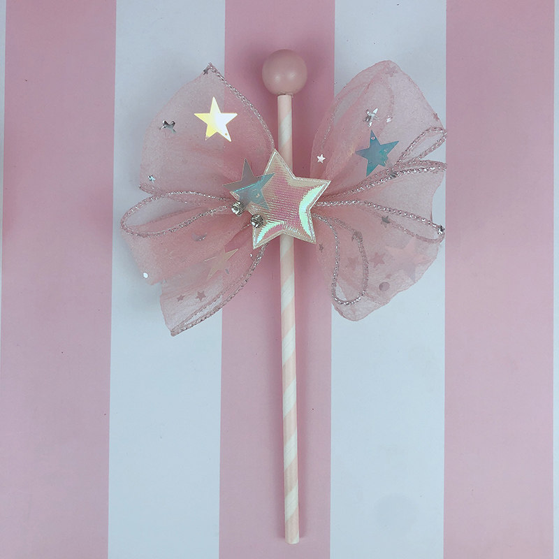 兔子天使许愿翅膀爱心背包小女孩生日蛋糕摆件女生梦幻烘焙装饰