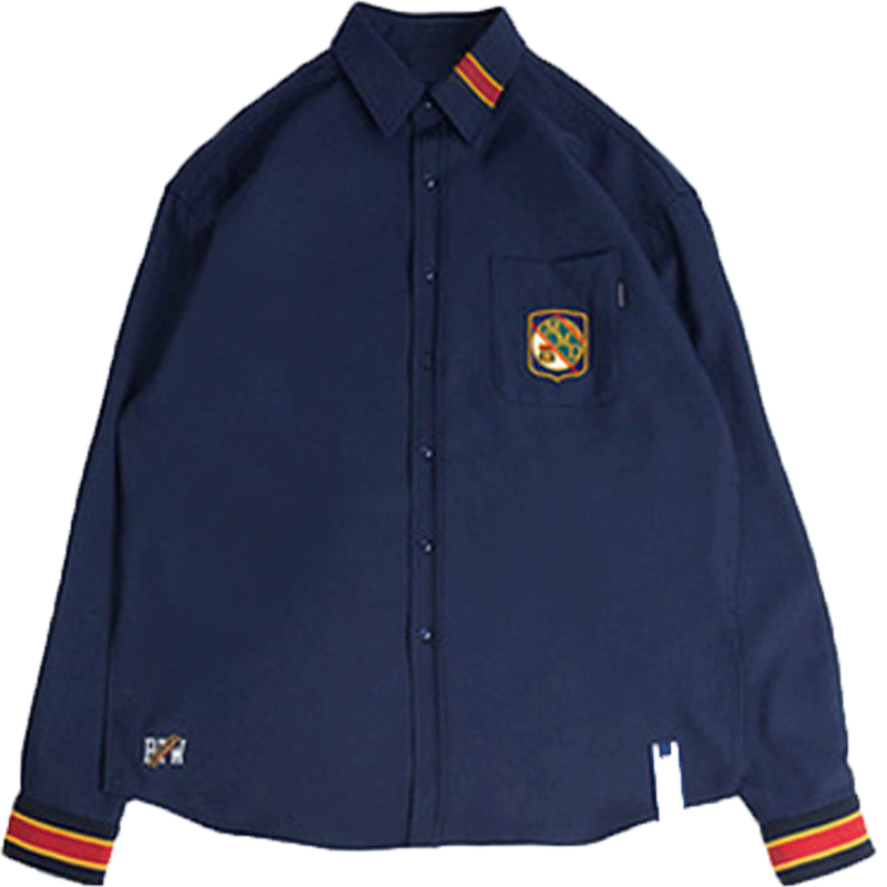 陆柯燃金泰亨同款潮流韩版刺绣衬衫 佼姗服饰衬衫