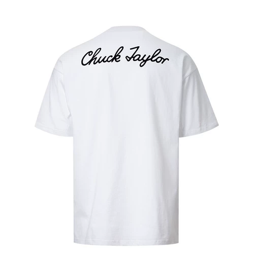 Летние конверсы, спортивная футболка для отдыха, короткий рукав, 2022, городской стиль, с вышивкой