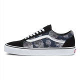 Vans Old Skool Blue Black Print Мужская обувь женская обувь повседневная обувь vn0a3wkt9ib