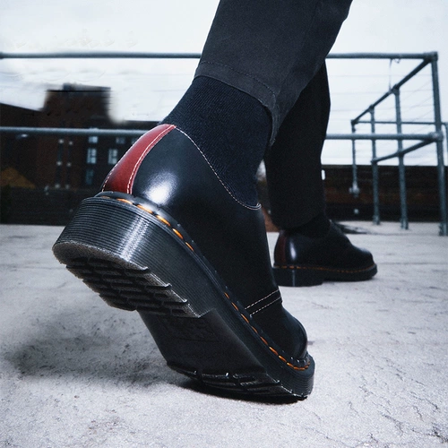 Доктор Мартенс 1461 Abruzzo Lace-Up 3-Hole Martin British Style Leather Shoes 26910003