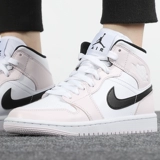 Nike, air jordan, розовые высокие туфли, спортивная обувь, кроссовки