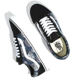 Vans Old Skool Blue Black Print Мужская обувь женская обувь повседневная обувь vn0a3wkt9ib