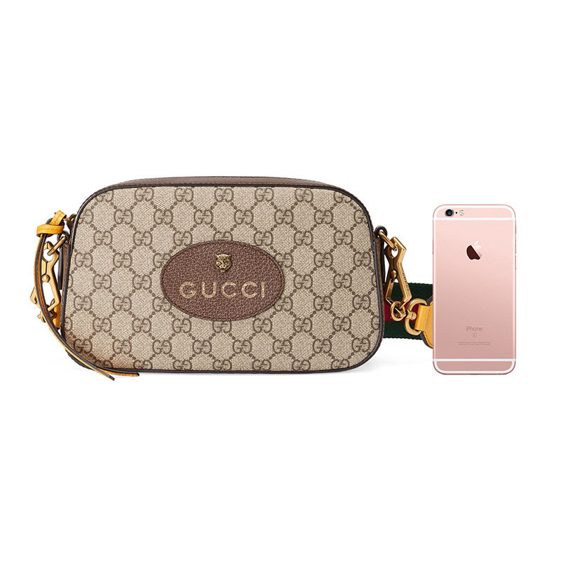 【肖战同款】gucci男女同款gg斜挎包 联采海外女士包袋