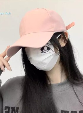 鸭舌帽女2025新款春夏季大头围