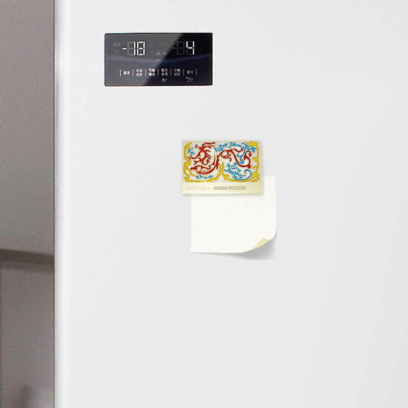 河南博物院四神云气图壁画金属书签中国风冰箱贴文创纪念礼物装饰